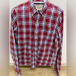 Men’s Abercrombie & Fitch Plaid Button Down shirt XL